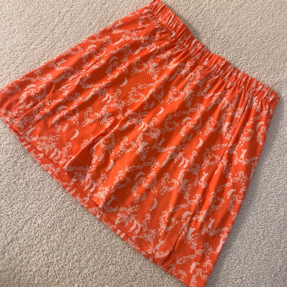 Fun Nike Golf Orange Active skirt -skort, zippered back pockets